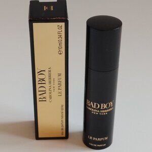 Carolina Herrera Bad Boy Travel Spray BNIP 10ml / .34 oz